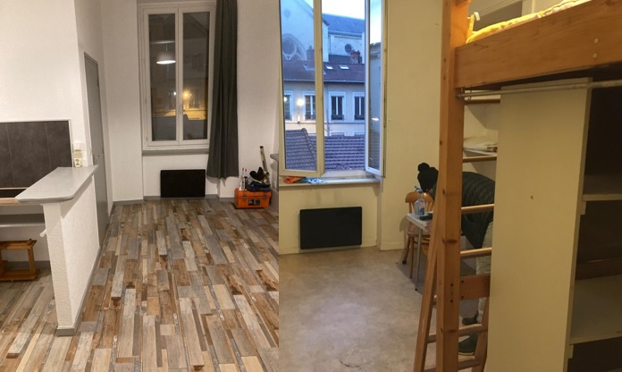 Rénovation d'un studio