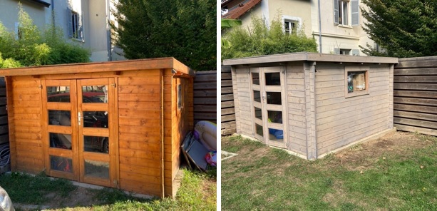 Rénovation d'un cabanon